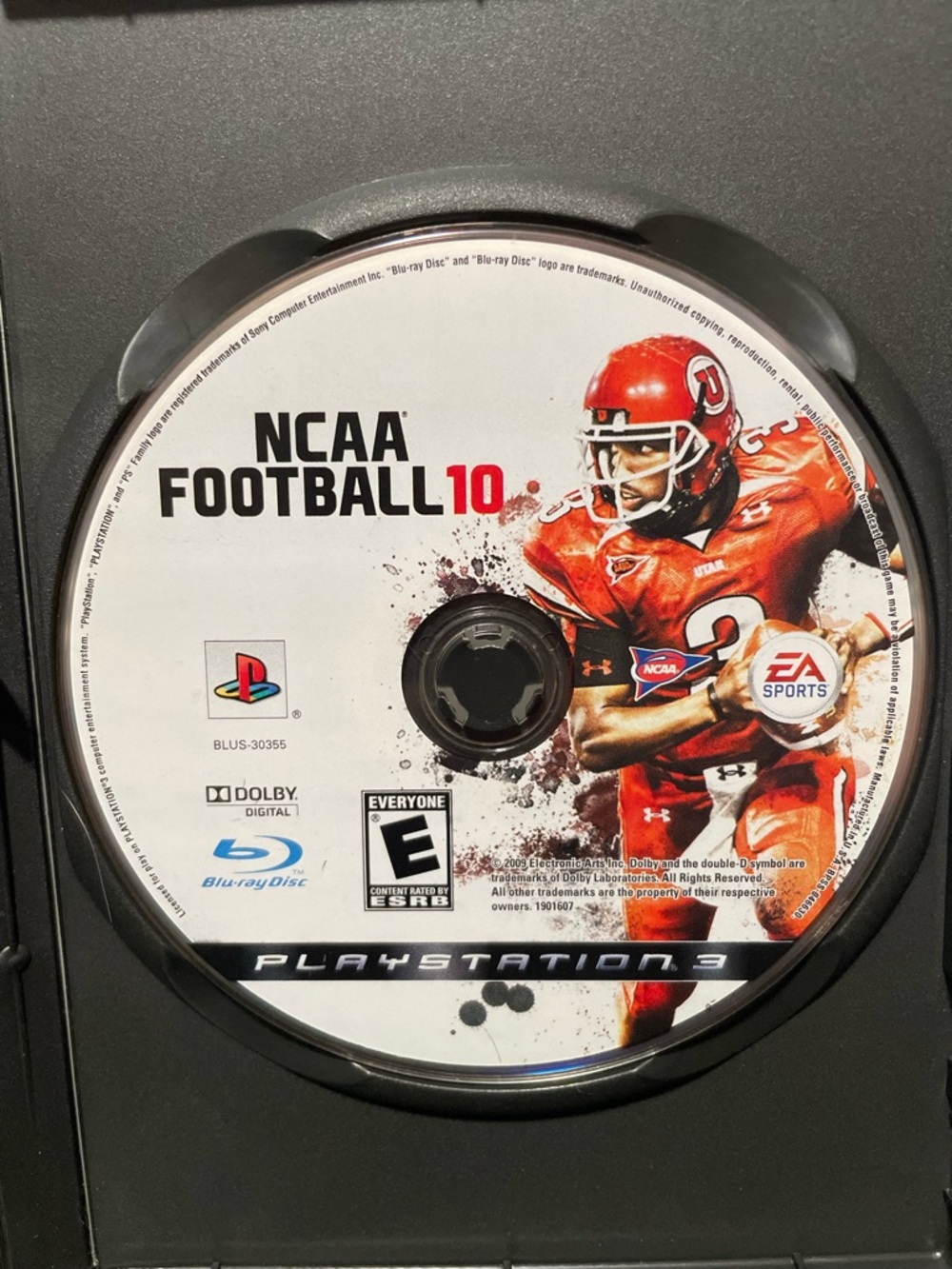 NCAA Football 10 PS3 PlayStation 3 Video Game Sony EA Sports College